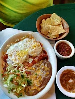 Cheese Enchiladas and Beans